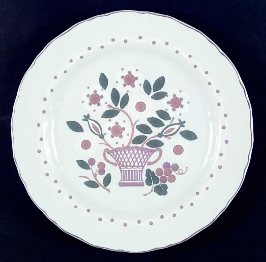 Floralgram 12" Chop Plate (Round Platter) by Mikasa-1