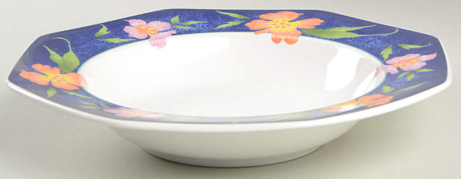 Florella Large Rim Soup Bowl by Mikasa-1