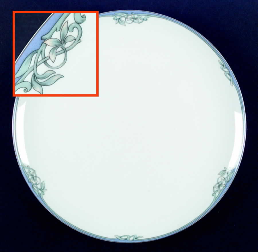Floret Dinner Plate by Mikasa-1