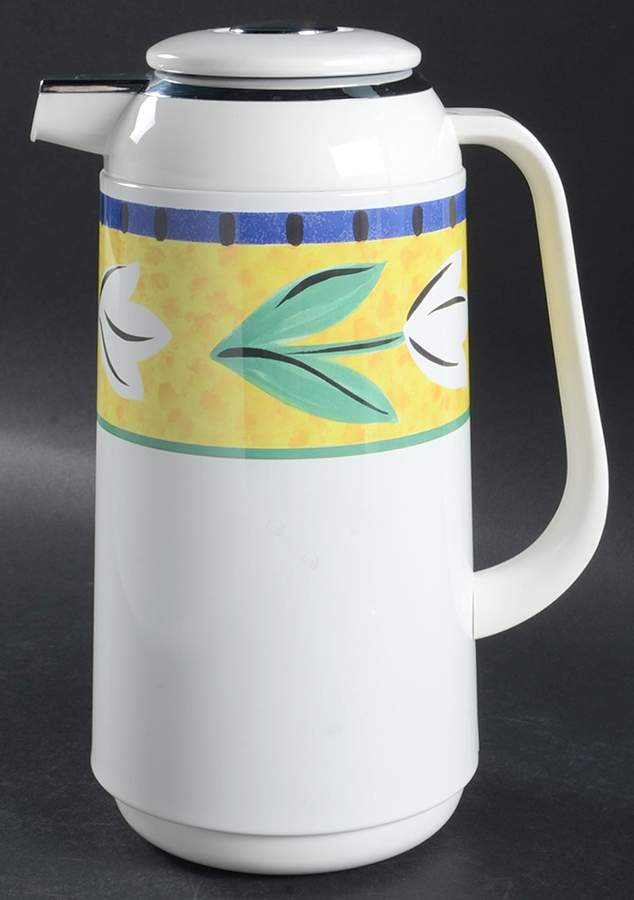 Flower Fest Plastic Thermos/Carafe & Lid by Mikasa-1
