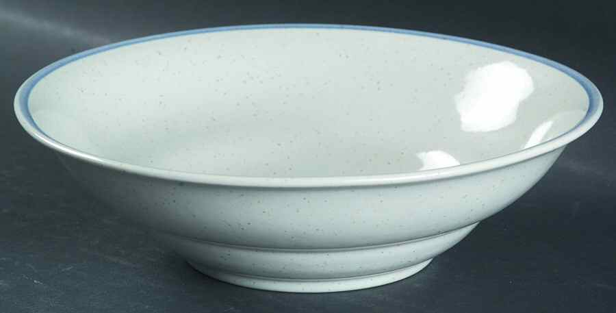 Flowers of Spring Blue Coupe Cereal Bowl by Mikasa-1
