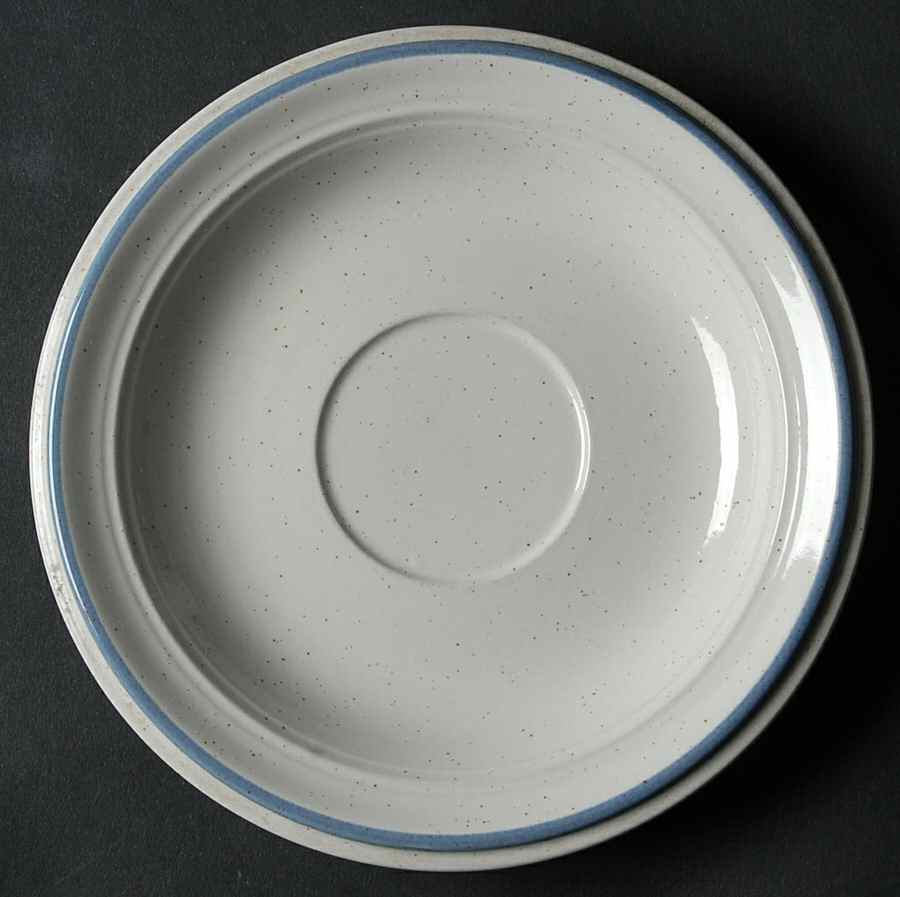 Flowers of Spring Blue Saucer by Mikasa-1