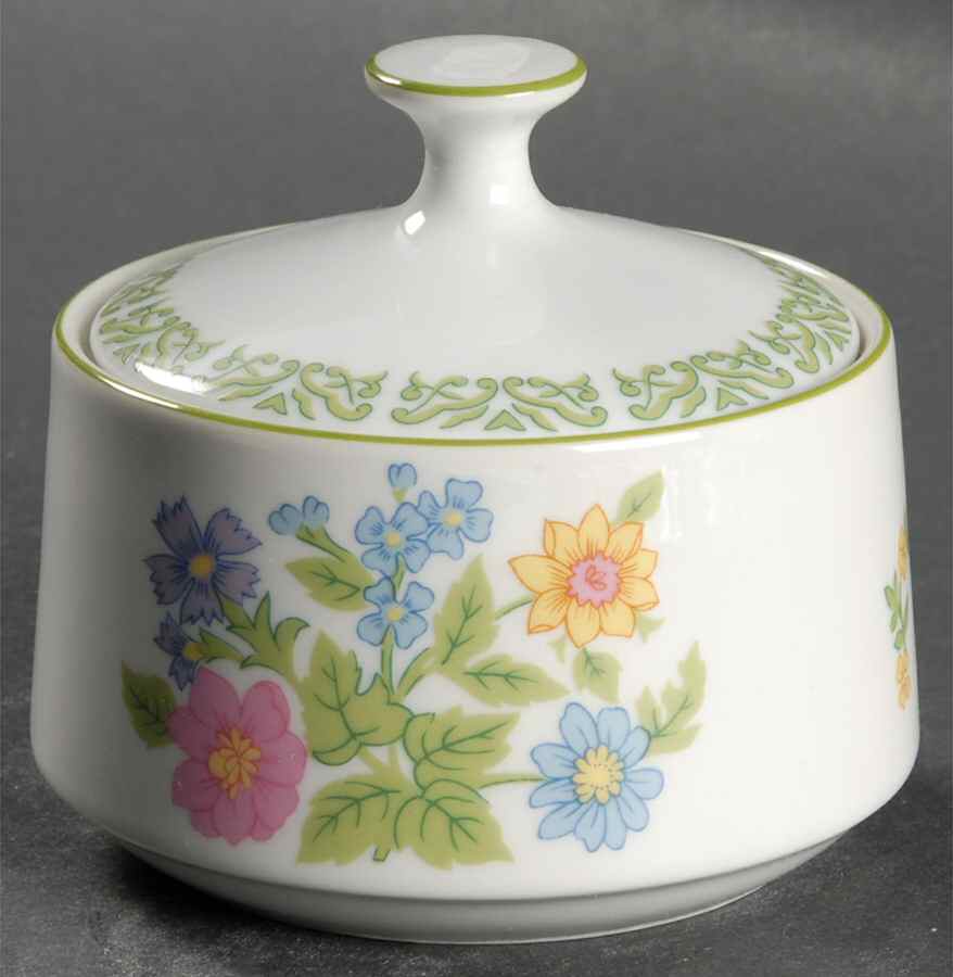 Flower Show Sugar Bowl & Lid by Mikasa-1