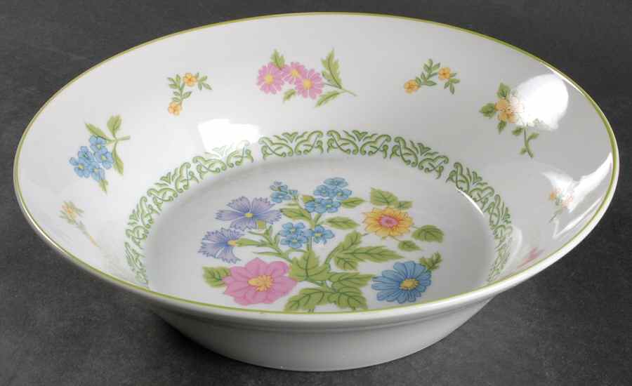 Flower Show 9" Round Vegetable Bowl by Mikasa-1