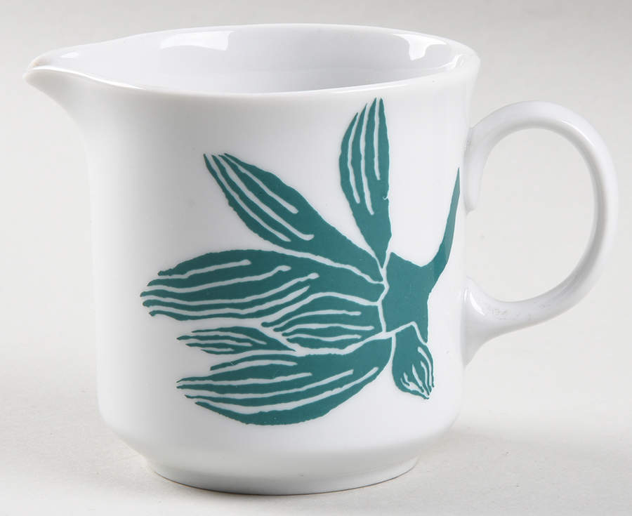Flower Study Green Creamer by Mikasa-1