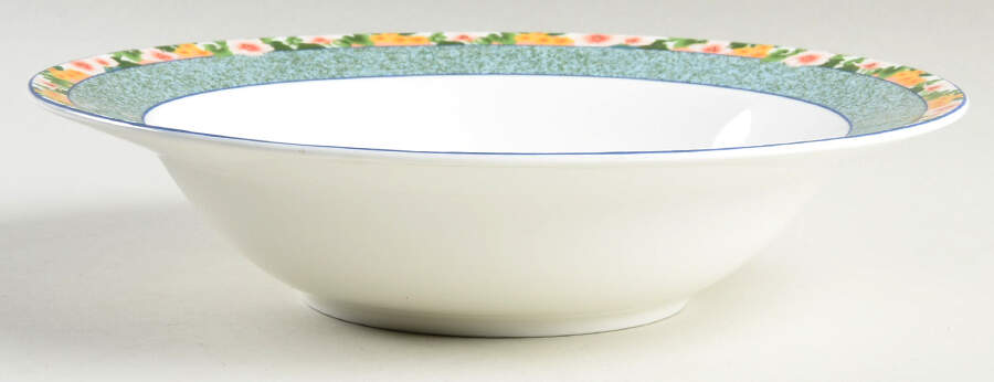 Floral Trellis 10" Round Vegetable Bowl by Mikasa-1