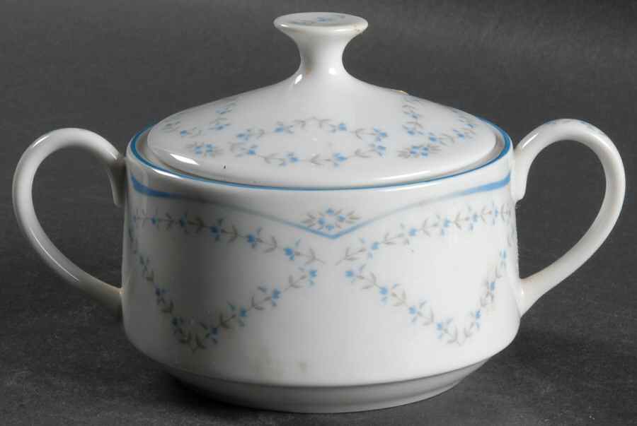 Fountainbleau Sugar Bowl & Lid by Mikasa-1