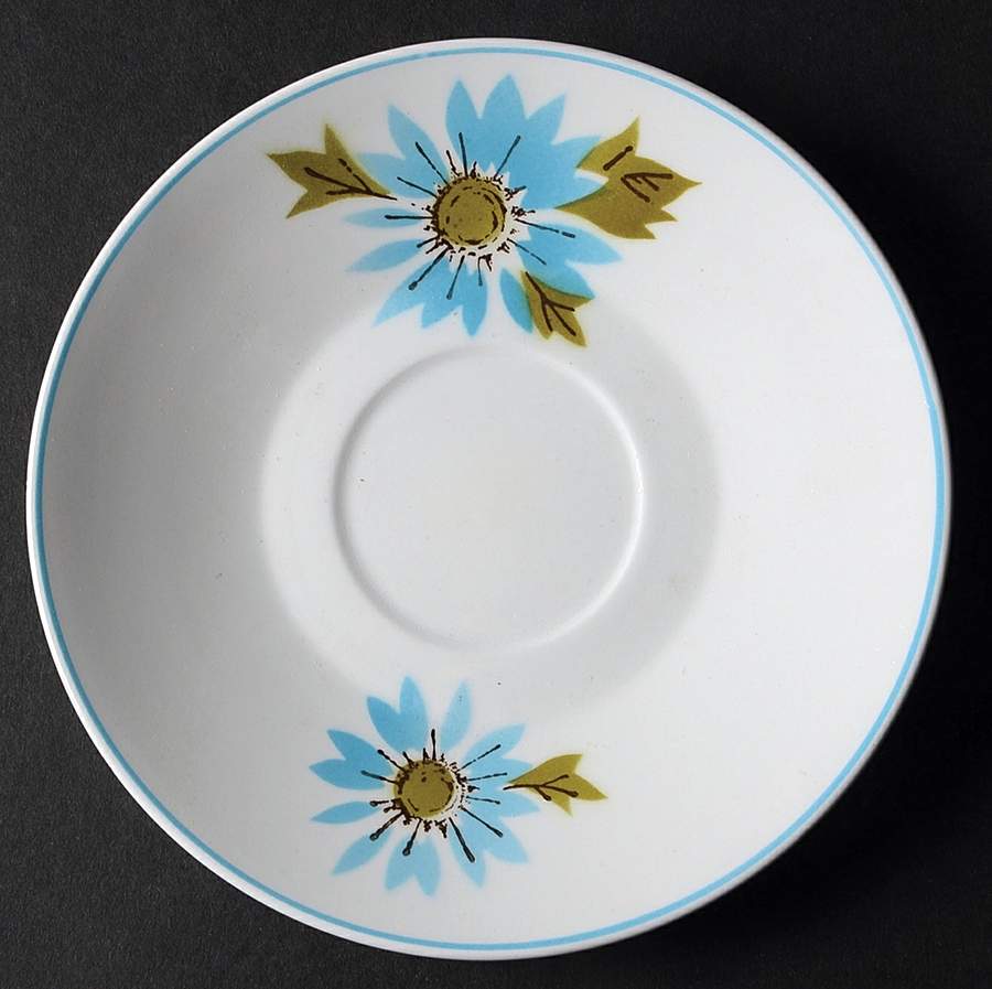 Focus Blue Saucer by Mikasa-1