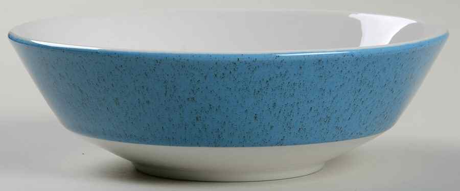 Forget Me Not Blue Coupe Cereal Bowl by Mikasa-1