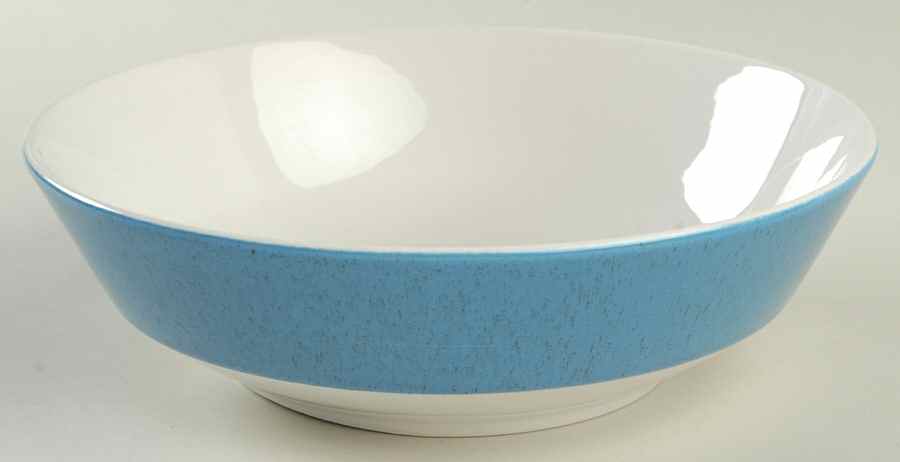 Forget Me Not Blue 8" Round Vegetable Bowl by Mikasa-1