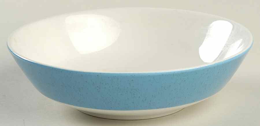 Forget Me Not Blue Coupe Soup Bowl by Mikasa-1