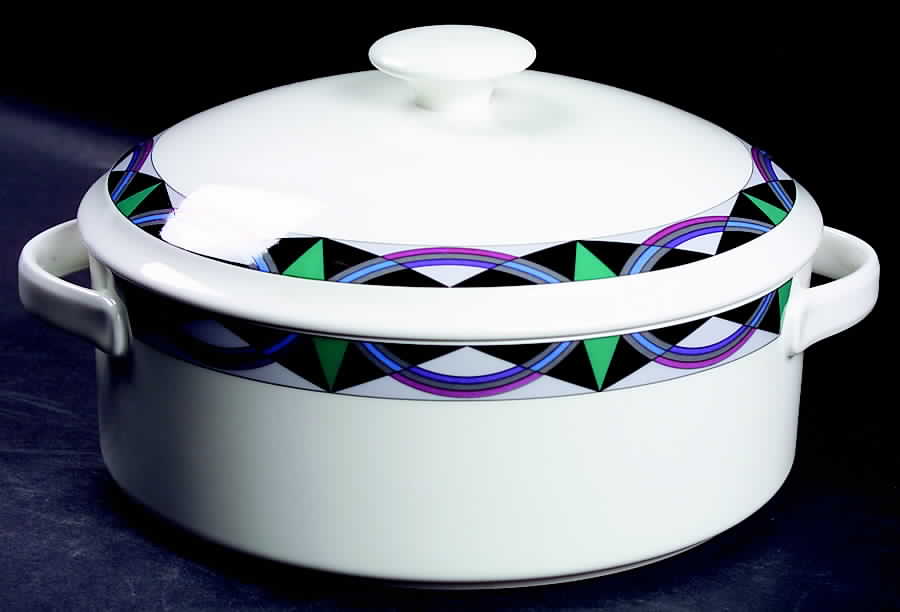Forecast 2 Qt Round Covered Casserole by Mikasa-1