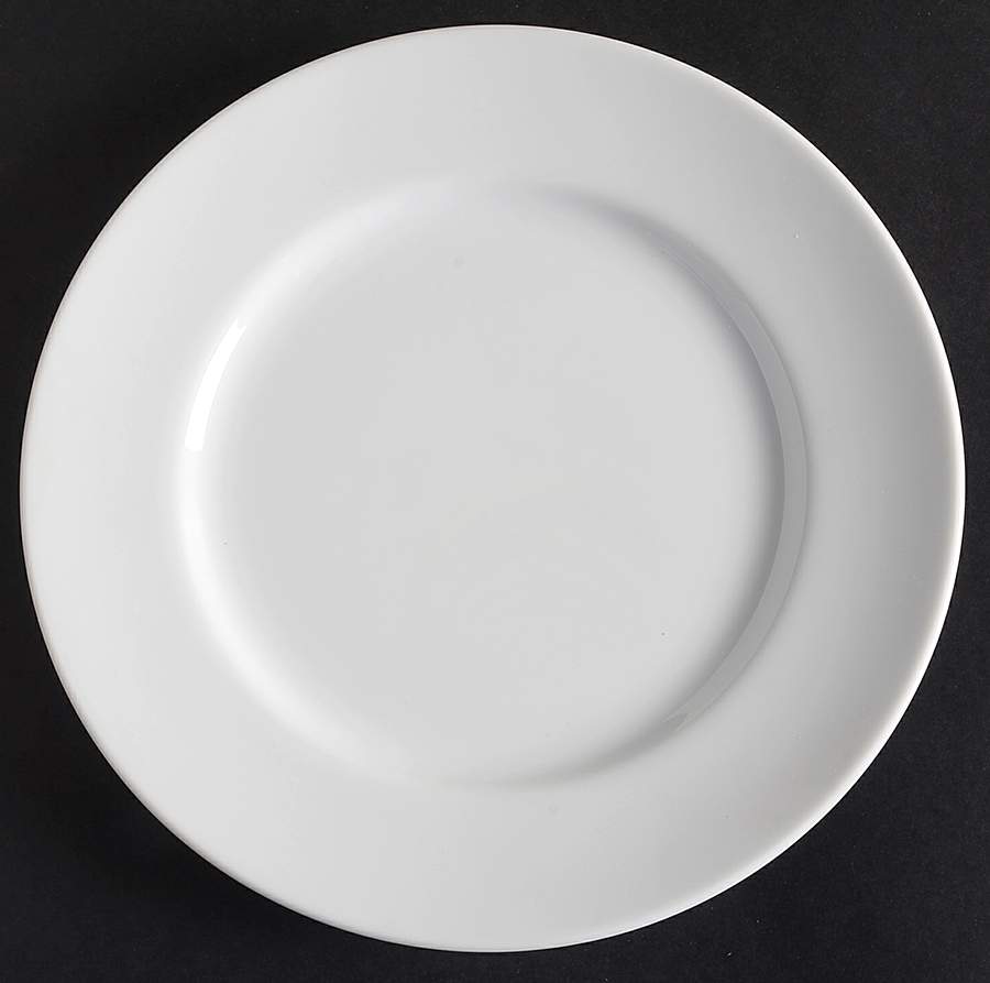 Forte White Salad Plate by Mikasa-1