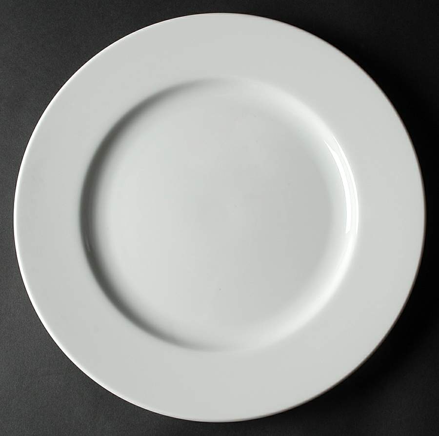 Forte White 12" Chop Plate (Round Platter) by Mikasa-1