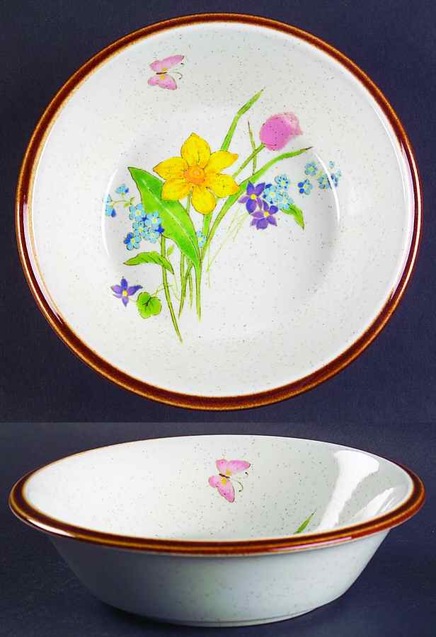 Fresh Blooms Coupe Soup Bowl by Mikasa-1