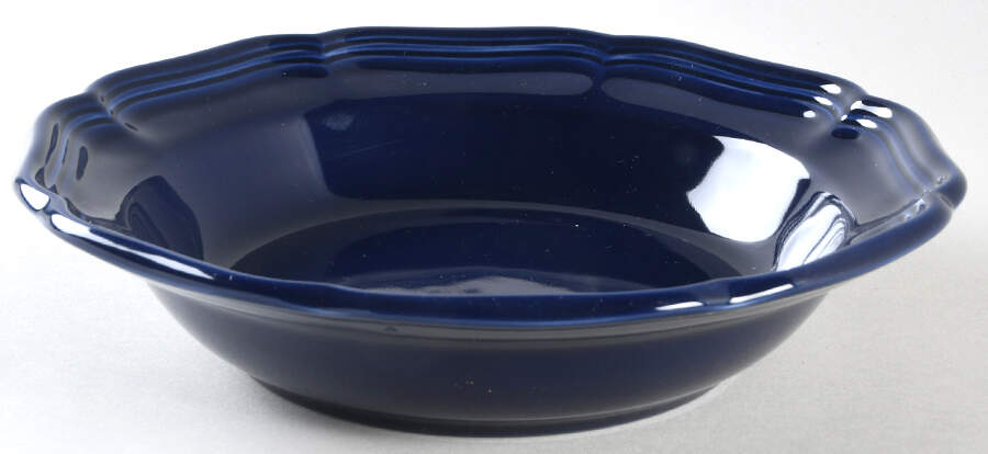 French Blue Rim Soup Bowl by Mikasa-1