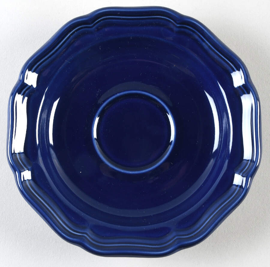 French Blue Saucer by Mikasa-1
