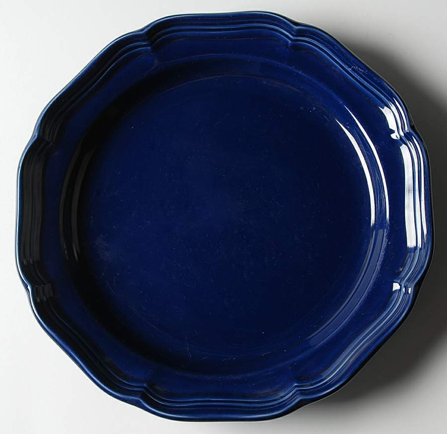 French Blue Luncheon Plate by Mikasa-1