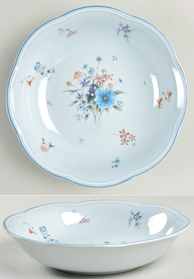 Fresh Bouquet Coupe Soup Bowl by Mikasa-1