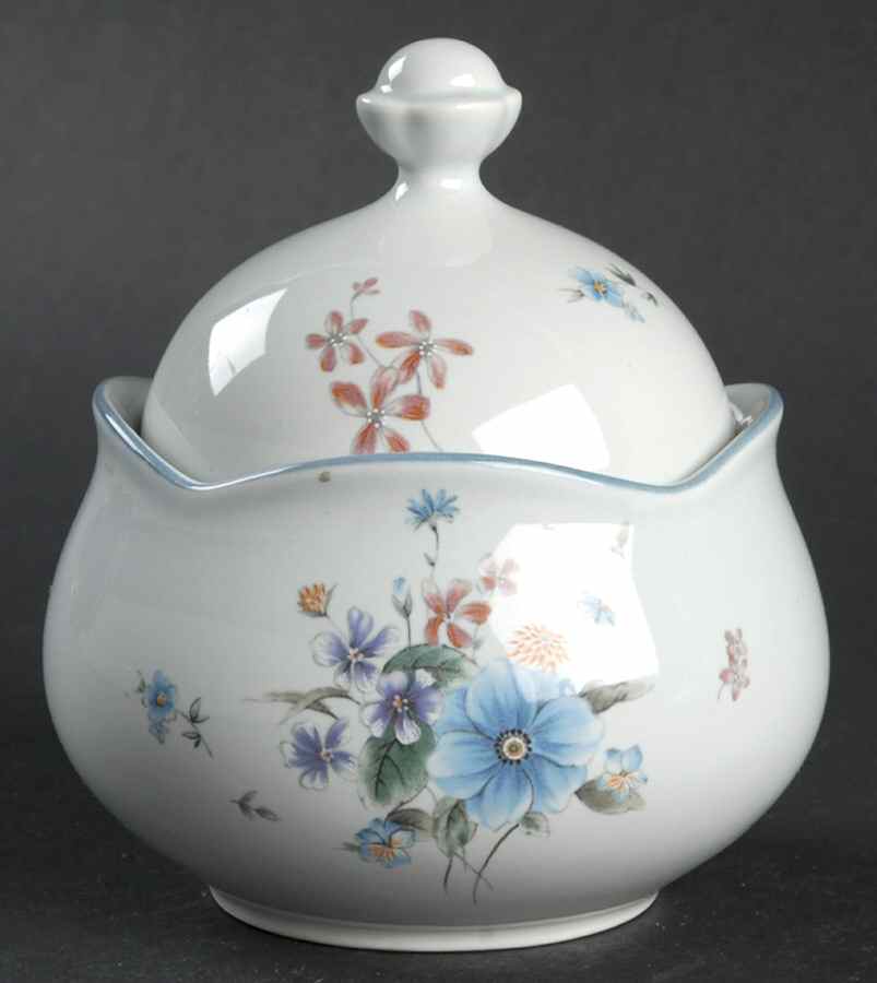 Fresh Bouquet Sugar Bowl & Lid by Mikasa-1