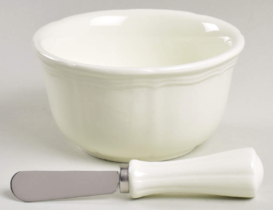 French Countryside Dip Bowl & Spreader Set by Mikasa-1