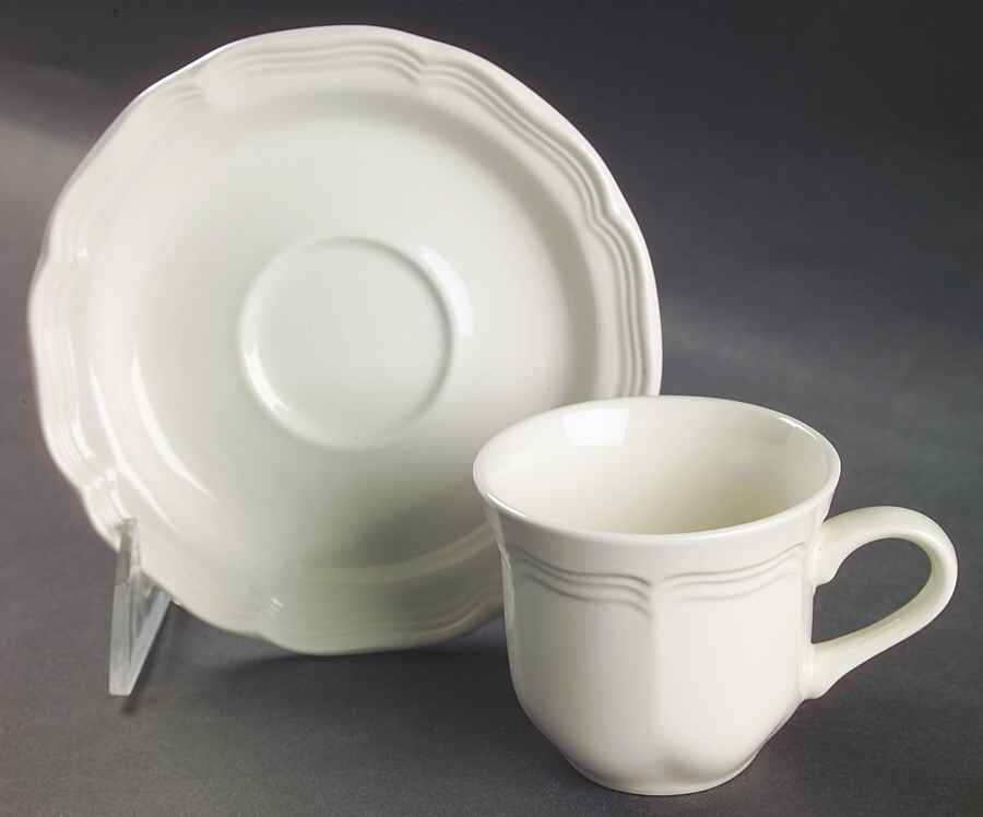 French Countryside Espresso Cup and Saucer Set by Mikasa-1