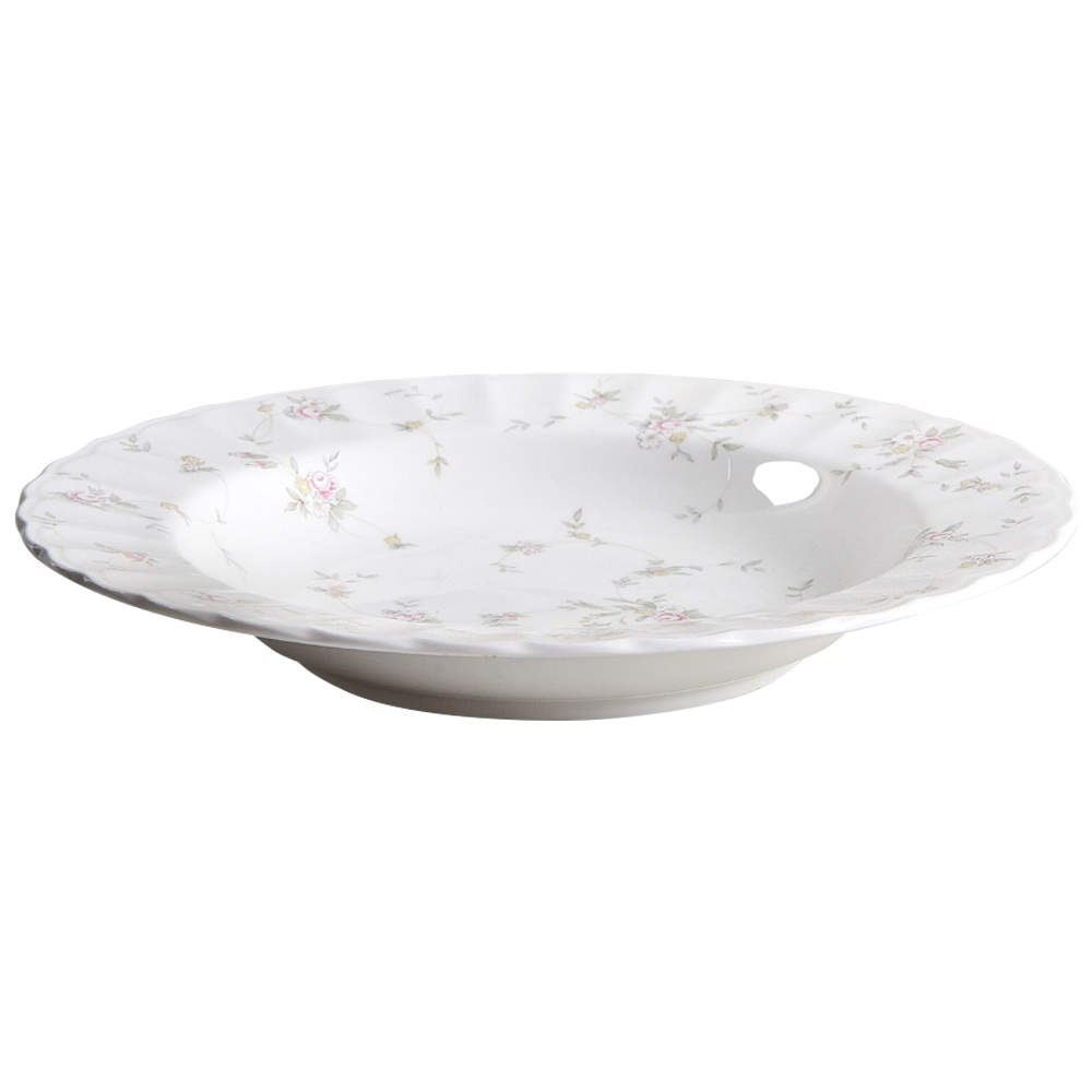 French Chintz Large Rim Soup Bowl by Mikasa-1