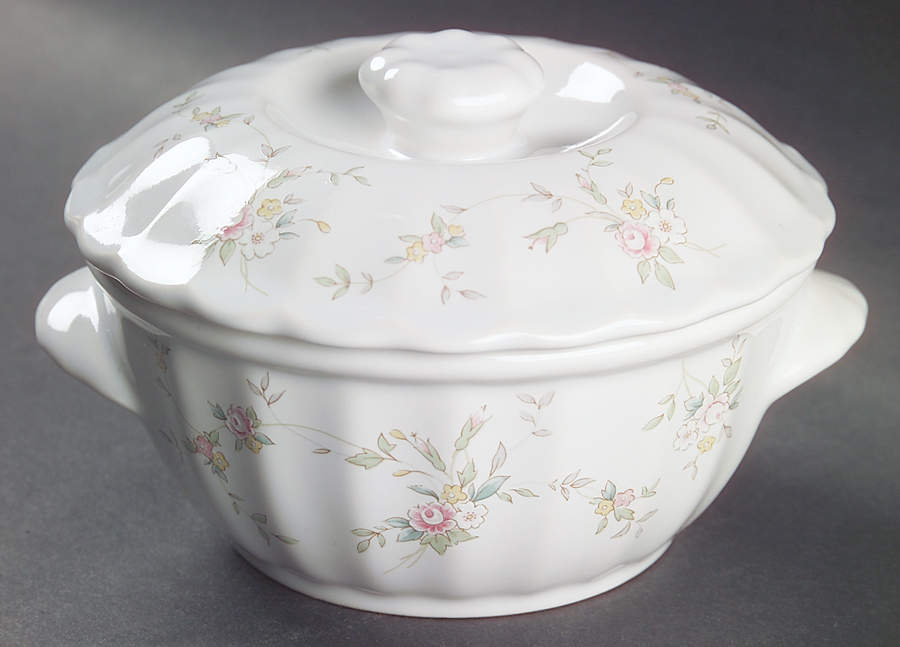 French Chintz Individual Casserole & Lid by Mikasa-1