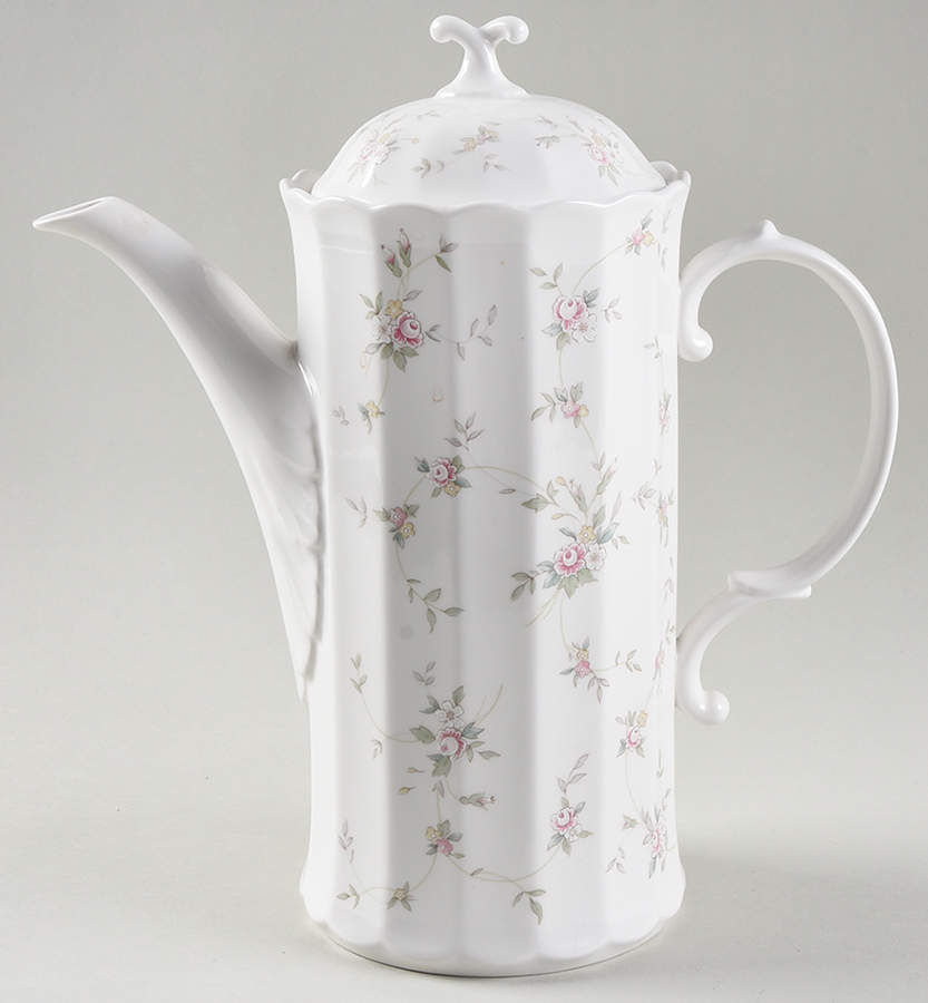 French Chintz Coffee Pot & Lid by Mikasa-1