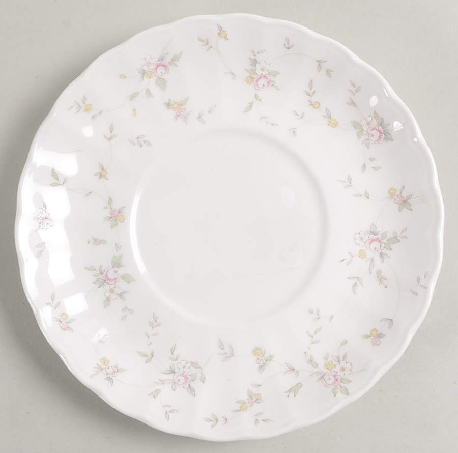 French Chintz Saucer by Mikasa-1