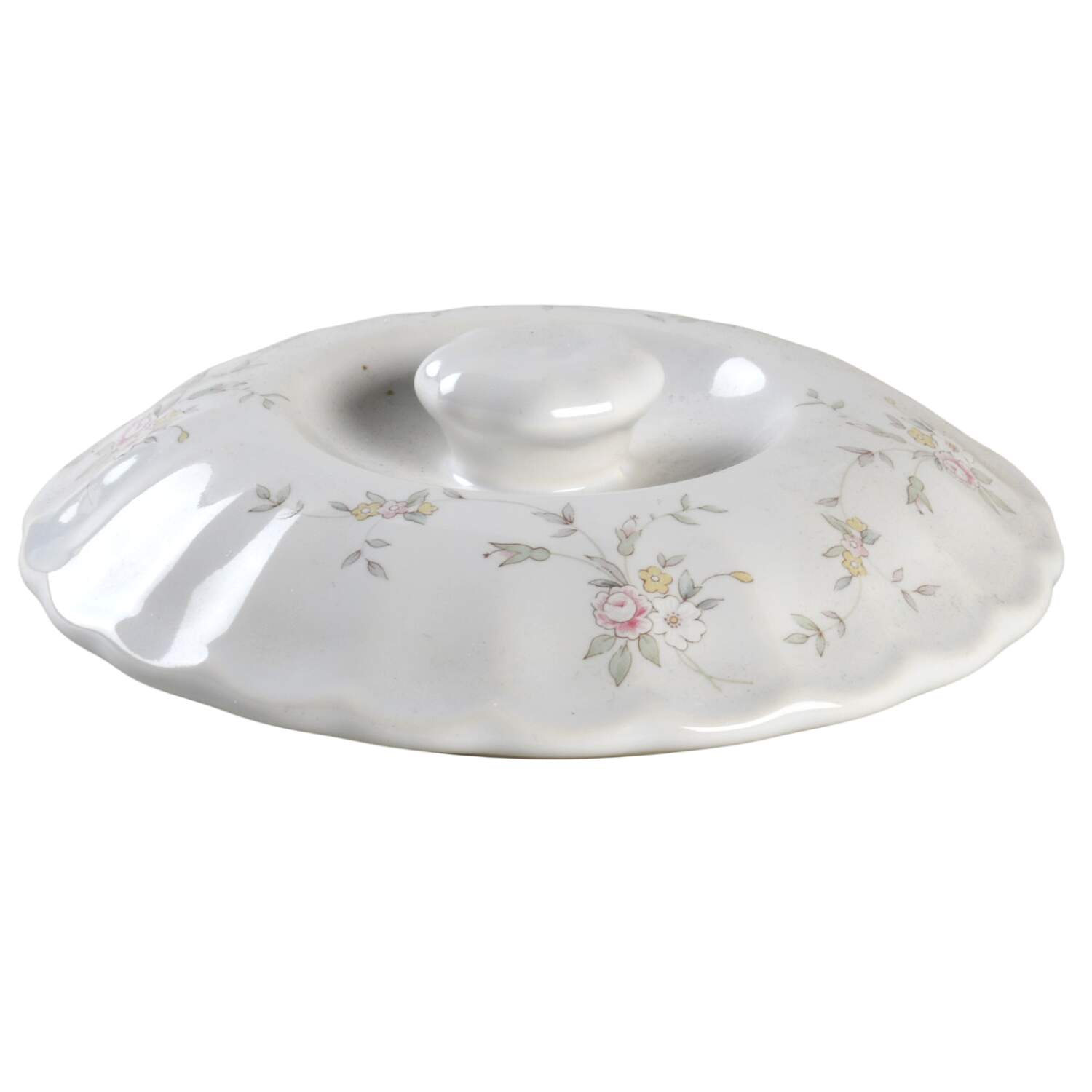 French Chintz Lid for Individual Casserole by Mikasa-1