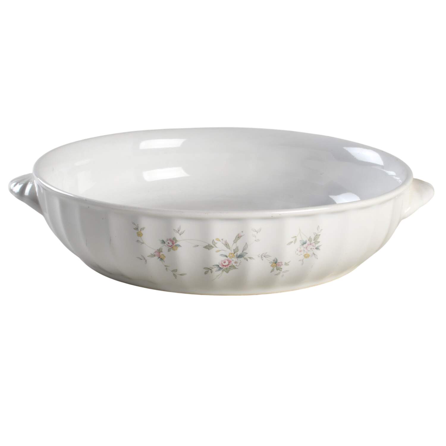 French Chintz 1.5 Quart Round Casserole No Lid by Mikasa-1