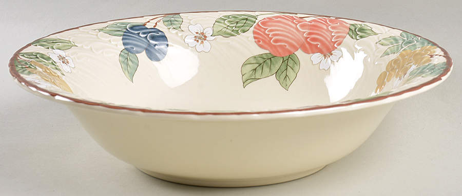 Fruits Collage 10" Round Vegetable Bowl by Mikasa-1
