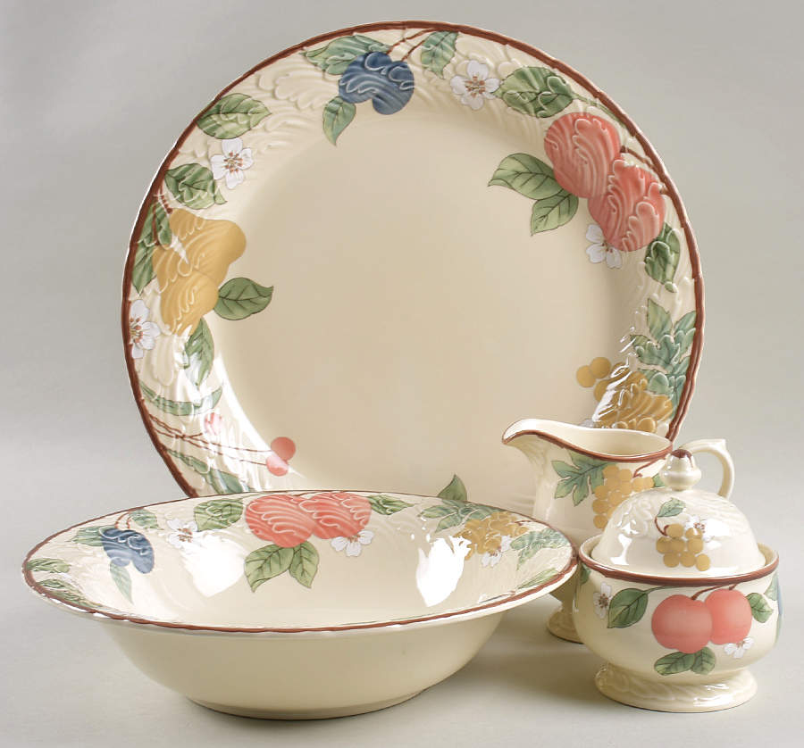 Fruits Collage 5 Piece Hostess Set by Mikasa-1