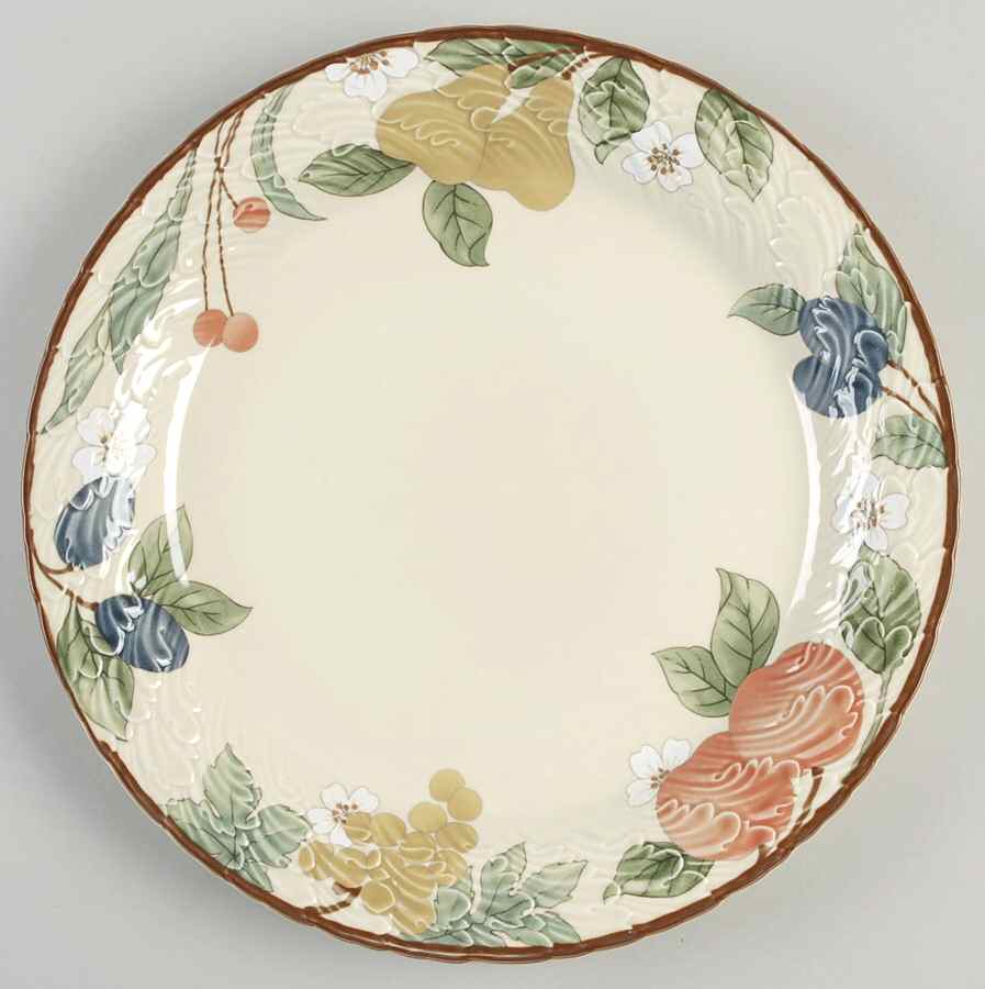 Fruits Collage 12" Chop Plate (Round Platter) by Mikasa-1