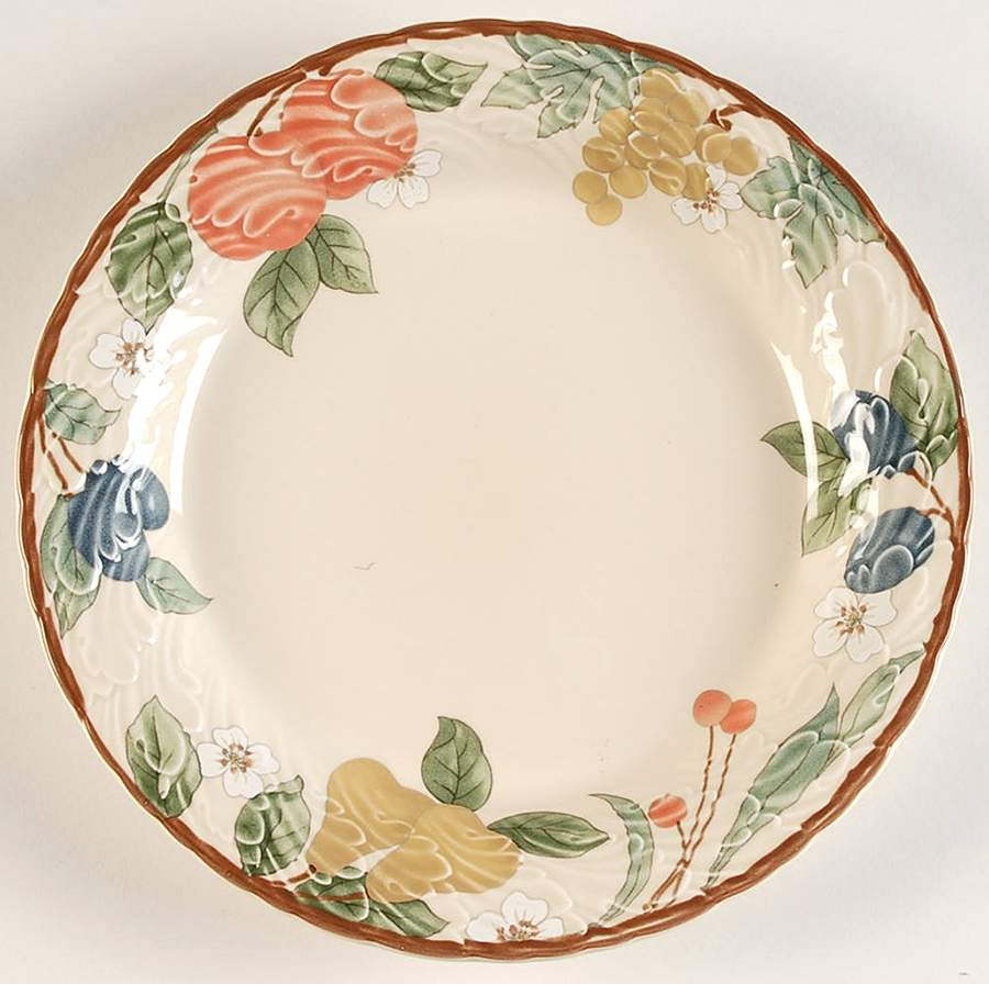 Fruits Collage Salad Plate by Mikasa-1