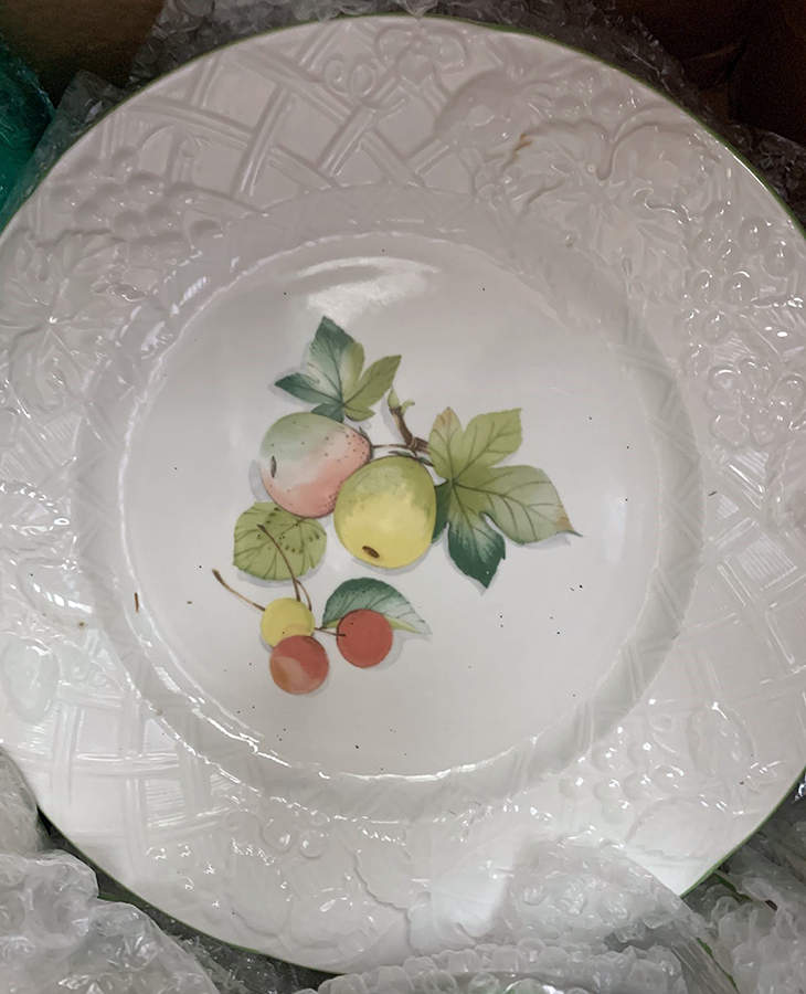 Fruit Cove Salad/Dessert Plate by Mikasa-1