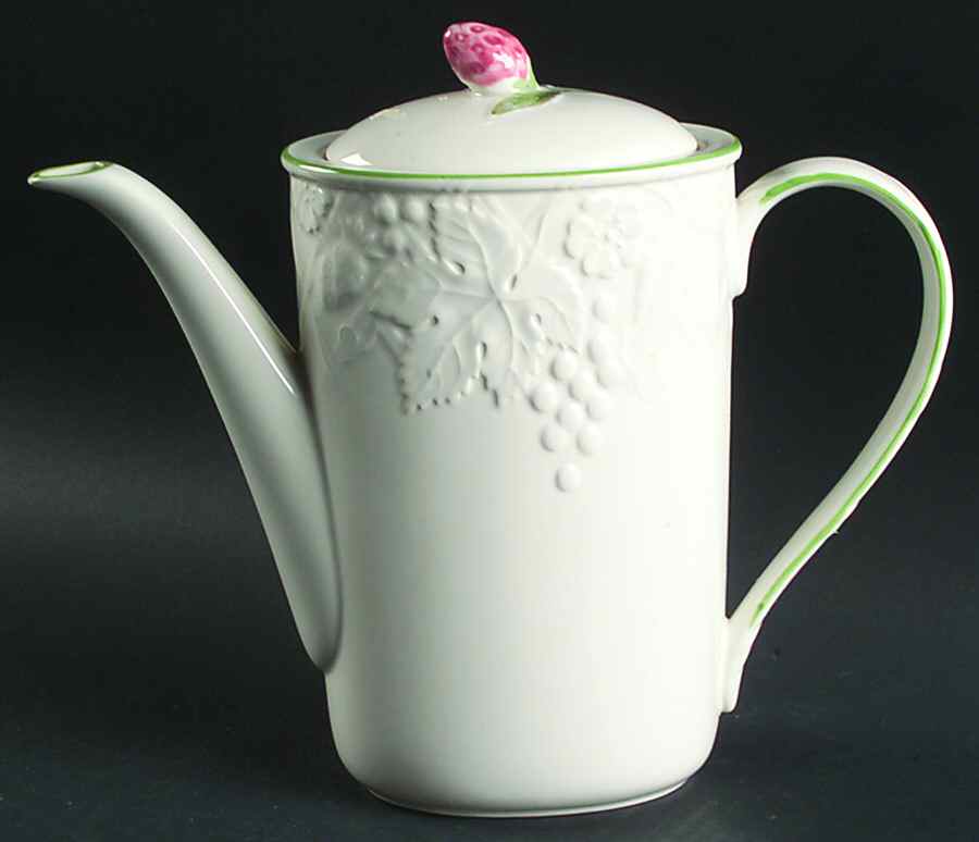Fruit Cove Coffee Pot & Lid by Mikasa-1