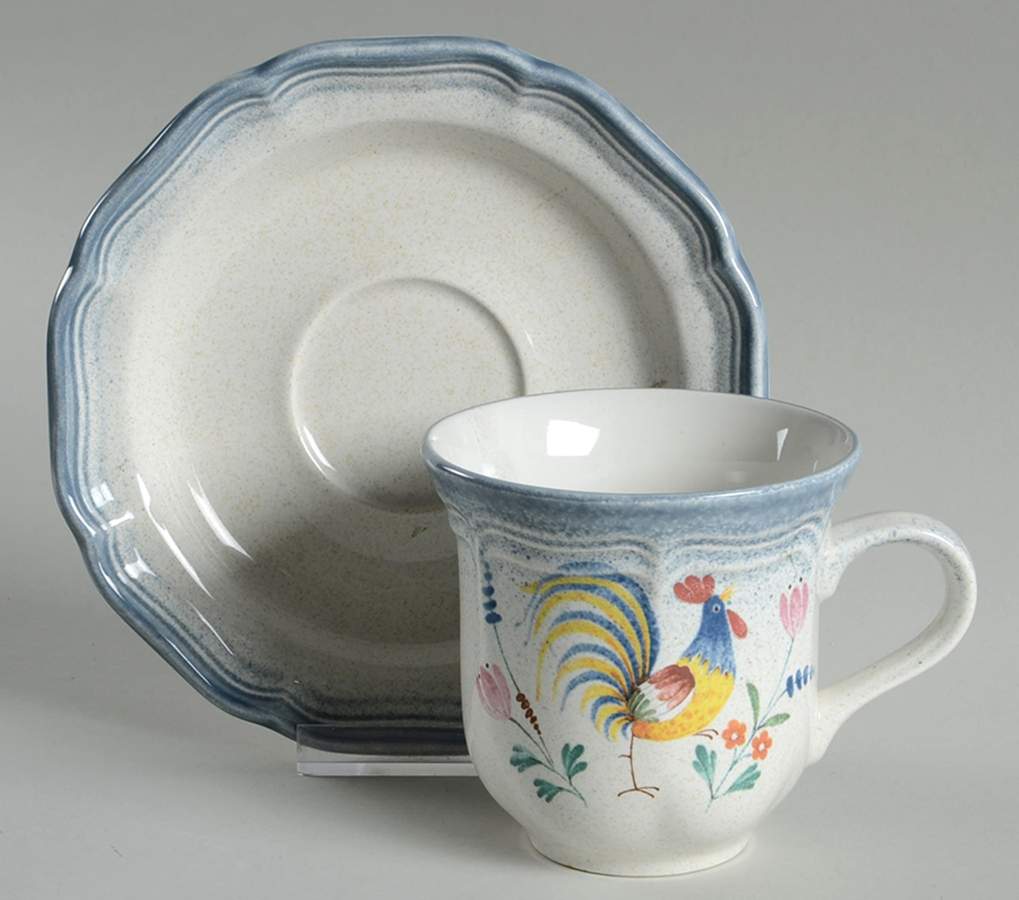 Fresh Day Flat Cup & Saucer Set by Mikasa-1