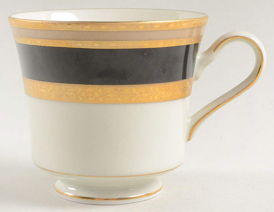French Embassy Black Footed Cup by Mikasa-1