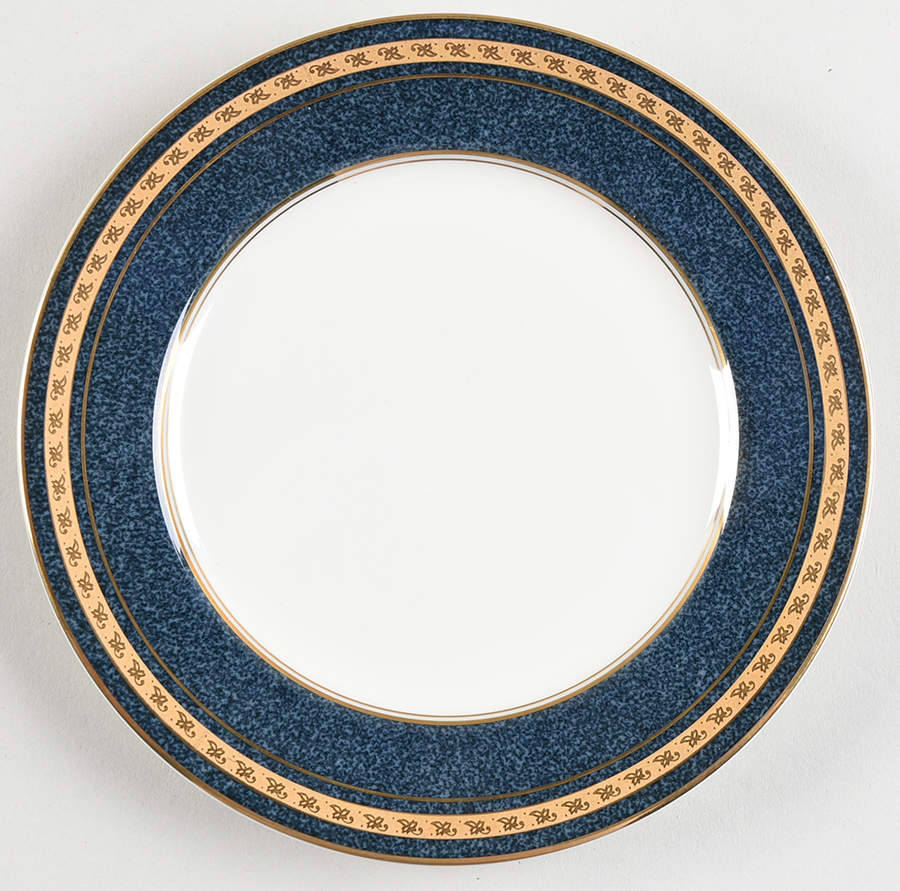 French Embassy Black Bread & Butter Plate by Mikasa-1