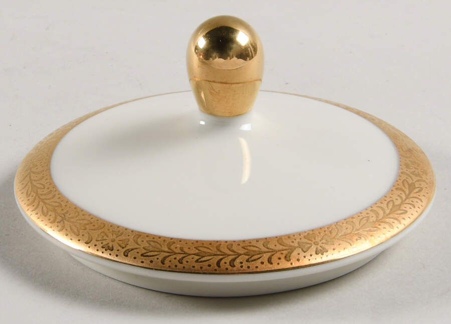 French Embassy Red (L2829) Lid for Sugar Bowl by Mikasa-1