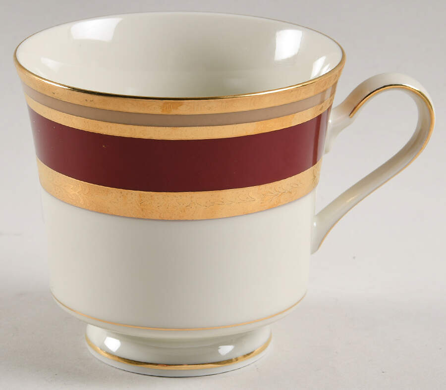 French Embassy Red (L2829) Footed Cup by Mikasa-1