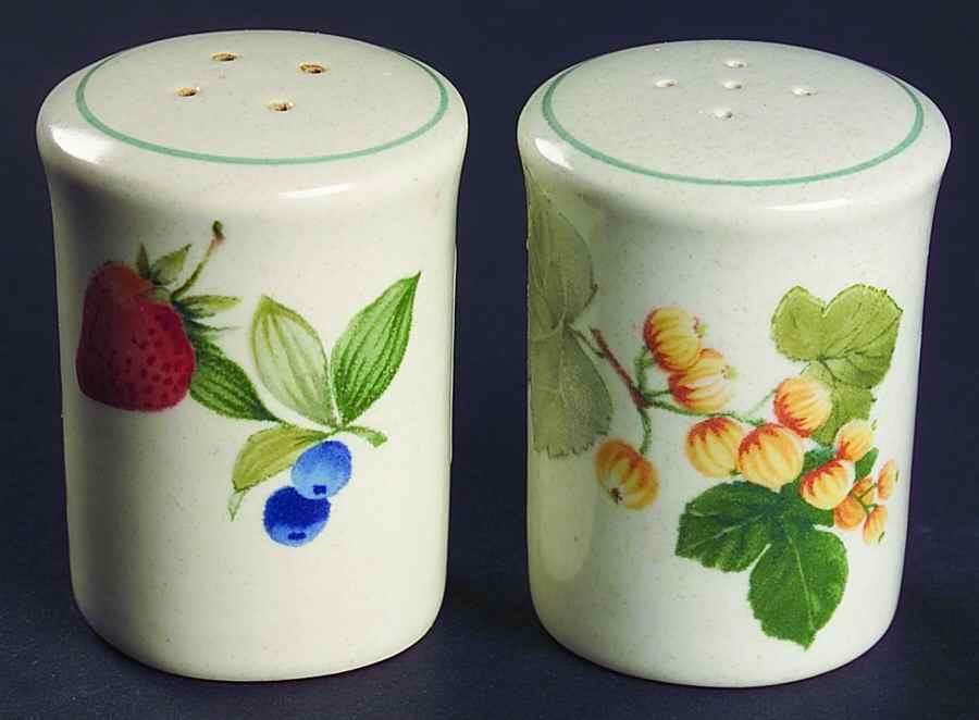 Fresh Fruit Salt & Pepper Set by Mikasa-1