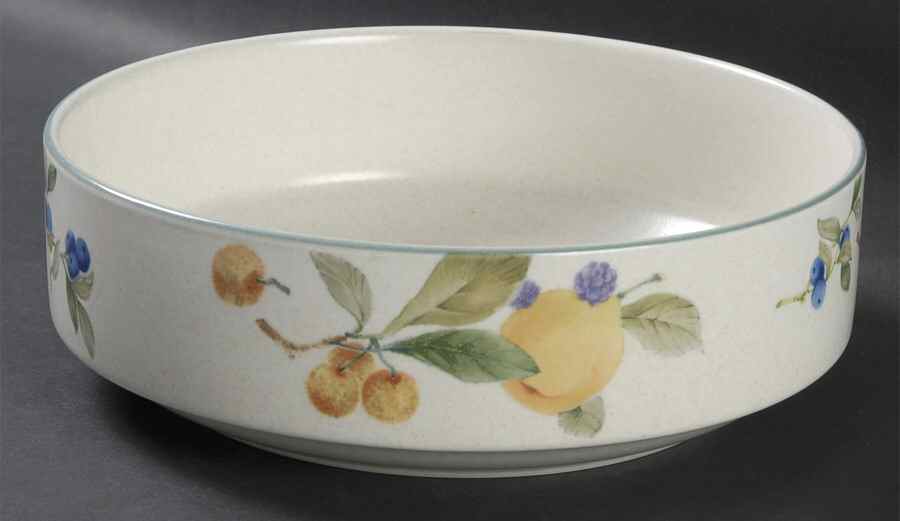 Fresh Fruit 8" Round Vegetable Bowl by Mikasa-1