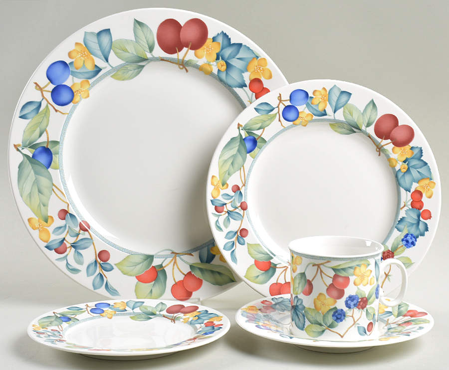 Fruit Grove 5 Piece Place Setting by Mikasa-1