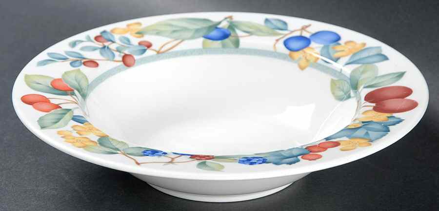 Fruit Grove Rim Fruit/Dessert (Sauce) Bowl by Mikasa-1