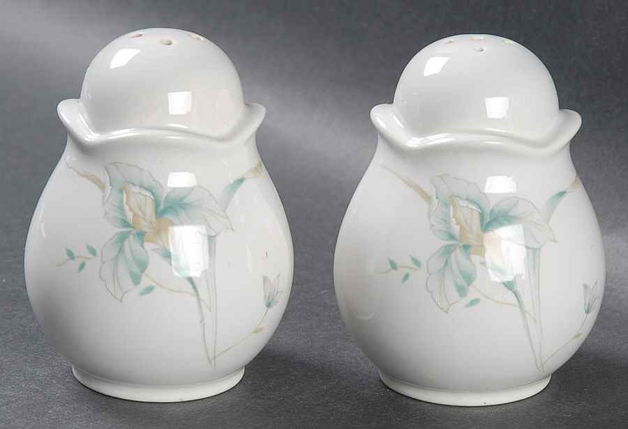 French Iris Salt & Pepper Set by Mikasa-1