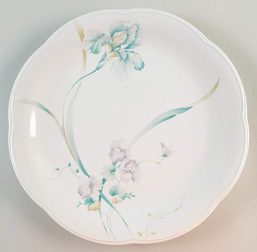 French Iris 12" Chop Plate (Round Platter) by Mikasa-1
