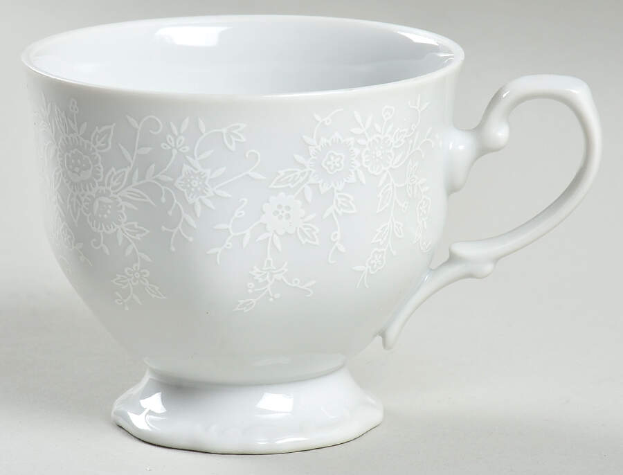 French Lace Footed Cup by Mikasa-1
